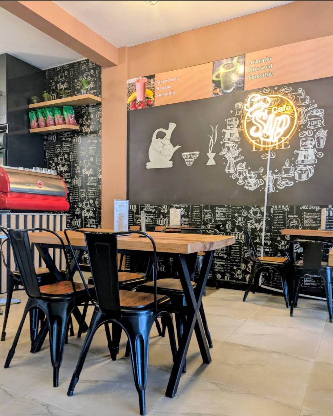 Sip cafe interior